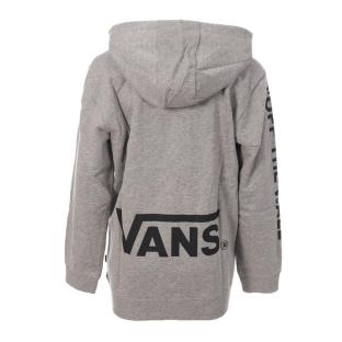 Sweat Gris Garçon Vans Logo Fleece Hoodie Heather