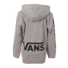 Sweat Gris Garçon Vans Logo Fleece Hoodie Heather