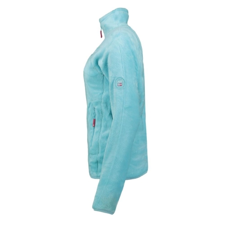 Veste polaire Turquoise Femme Geographical Norway Upaline