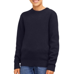 Pull Marine Garçon Jack & Jones Knit Neck