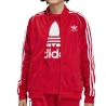 Veste Rouge Garçon Adidas Track Top