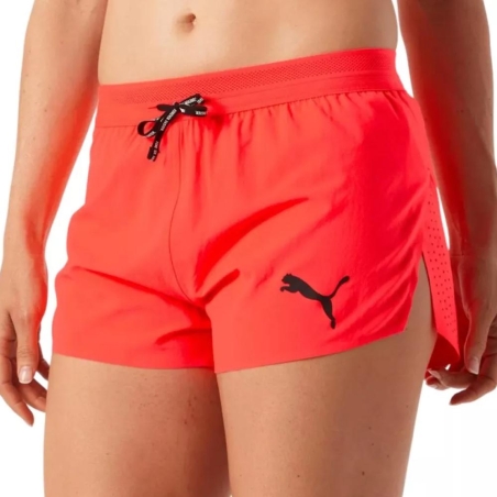 Short Rouge Femme Puma Ultraweave