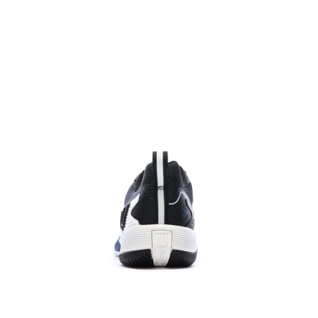 Baskets Noires/Blanches Homme Wilson Rush