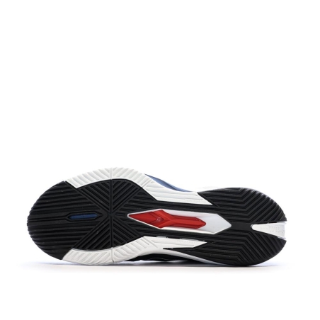 Baskets Noires/Blanches Homme Wilson Rush