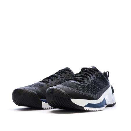 Baskets Noires/Blanches Homme Wilson Rush
