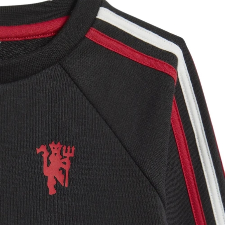 Manchester Survêtement Noir Garçon Adidas 2022/23