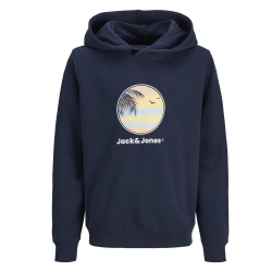 Sweat Marine Garçon Jack and Jones Hood