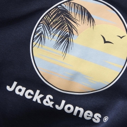 Sweat Marine Garçon Jack and Jones Hood