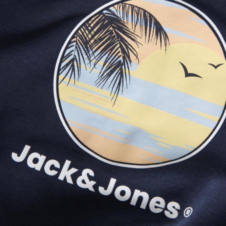 Sweat Marine Garçon Jack and Jones Hood