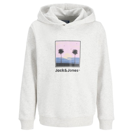 Sweat Gris Garçon Jack and Jones Hood