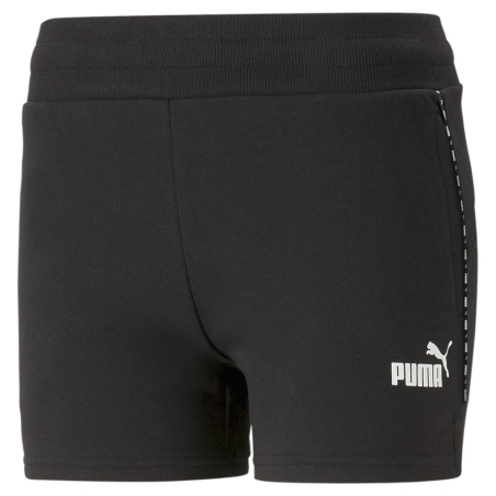 Short Noir Femme Puma Power Tape