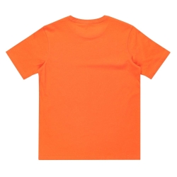 T-shirt Orange Garçon Quiksilver Typed Out