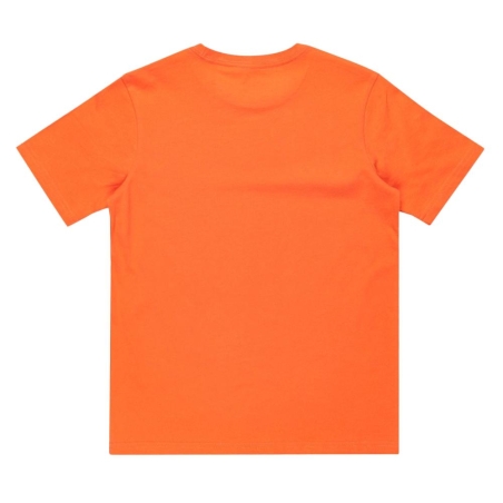 T-shirt Orange Garçon Quiksilver Typed Out