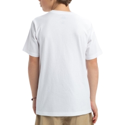 T-shirt Blanc Garçon Quiksilver Typed Out