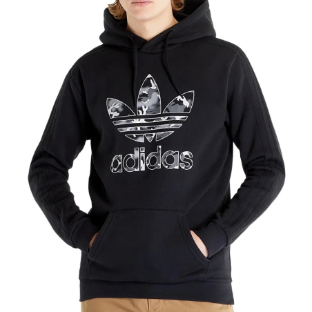 Sweat Noir Garçon Adidas Camo