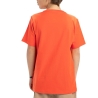 T-Shirt Orange Garçon Quiksilver Skull Feast