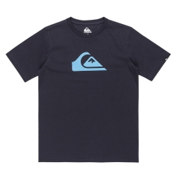 T-Shirt Marine Garçon Quiksilver Comp Logo