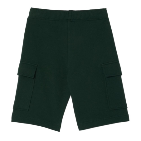Short Noir Garçon Lacoste Cotton