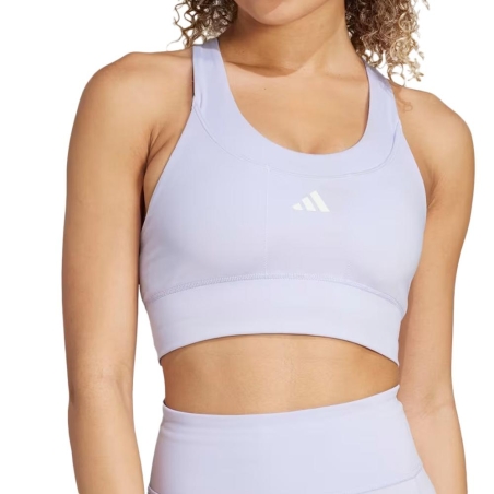 Brassière Violet Femme Adidas Run
