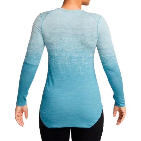T-shirt Bleu Technique Femme Nike Adv Run