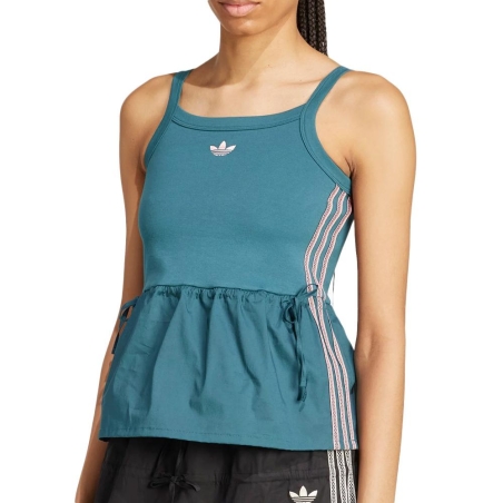 Débardeur Vert/Rose Femme Adidas KC0766