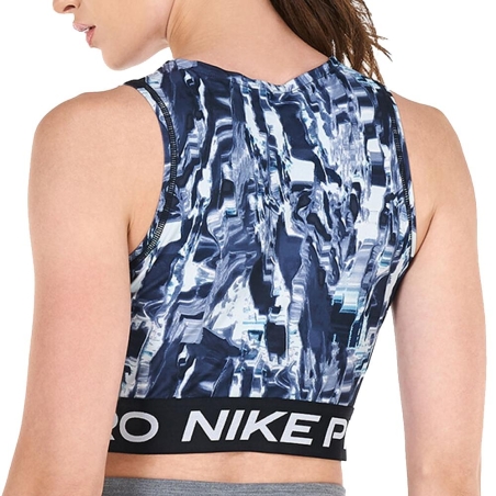 Débardeur Vert/Noir Femme Nike Aop