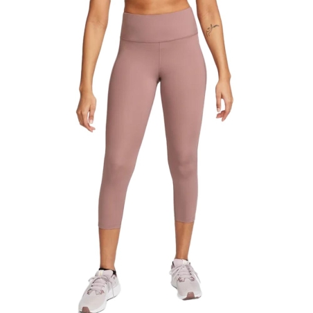 Legging Rose Pale Femme Nike Fast Crop