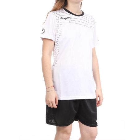 Ensemble de sport Blanc/Noir Femme Uhlsport Match Kit