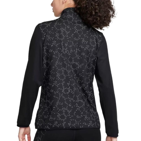 T-shirt Manches Longues Noires Femme Nike Elmnt