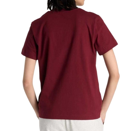 T-Shirt Bordeaux Femme New Balance Sport Essentials