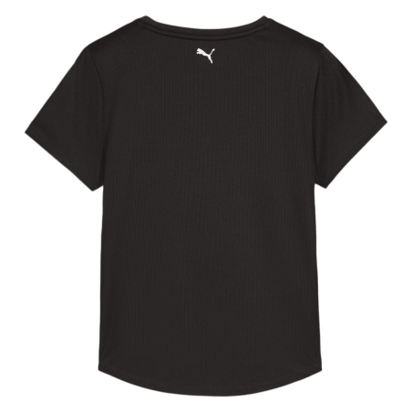 T-shirt Noir Femme Puma Fit Logo