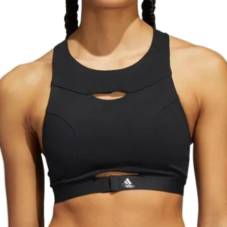 Brassière Noir Femme Adidas HE9064