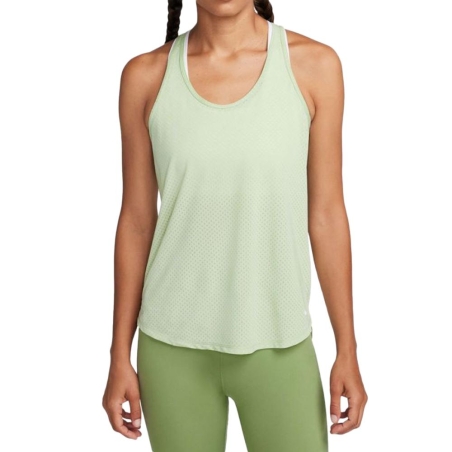 Débardeur Vert Femme Nike Breathe