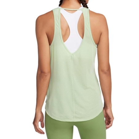 Débardeur Vert Femme Nike Breathe