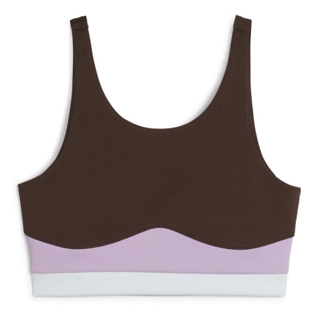 Brassière Marron Femme Puma Lemlem