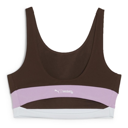 Brassière Marron Femme Puma Lemlem
