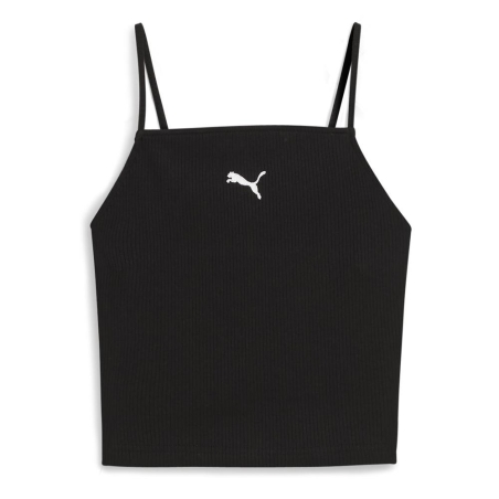 Débardeur Noir Femme Puma Wardrobe