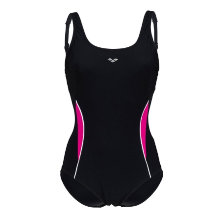 Maillot de bain Noire/Rose Femme Arena Alissa