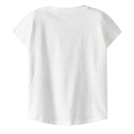 T-Shirt Blanc Fille Name it Capsl