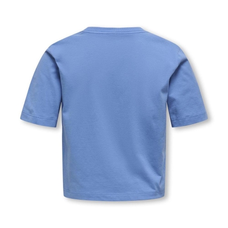 T-Shirt Bleu Fille Kids ONLY Kogrex