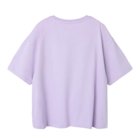 T-shirt Violet Fille Name it Wednesday