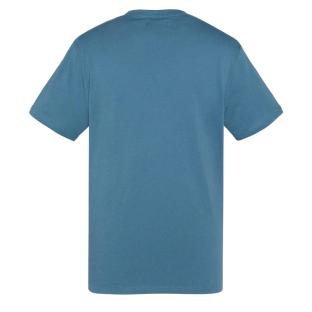 T-shirt Bleu Homme Schott TSUSTOUR