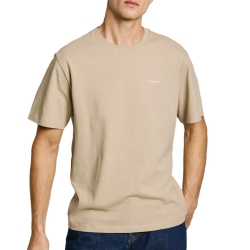 T-shirt Beige Homme Pepe jeans Contrast