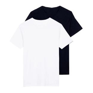 X2 T-shirt Noir/Blanc Homme LBO 266577