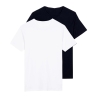 X2 T-shirt Noir/Blanc Homme LBO 266577