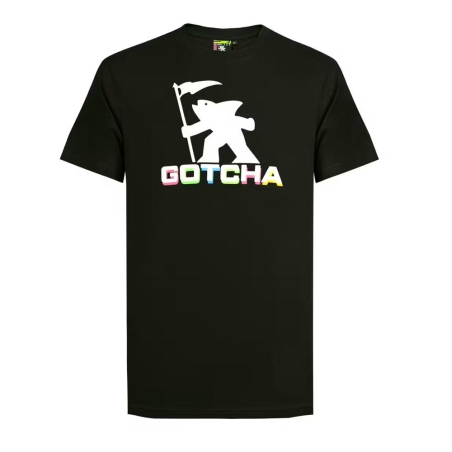 T-shirt Noir Homme Gotcha Fishman