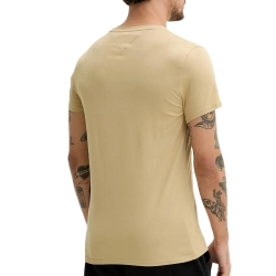 T-shirt Camel Homme Tommy Hilfiger Tjm Xslim