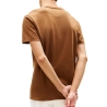 T-Shirt Marron Homme Tommy Hilfiger Reg Linear