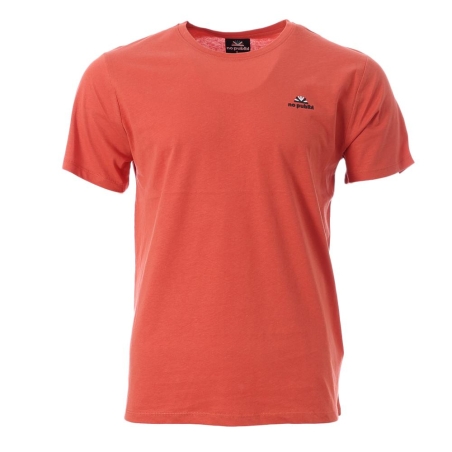 T-shirt Orange Homme No Publik Brand