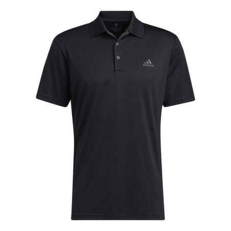 Polo Noir Homme Adidas Adi